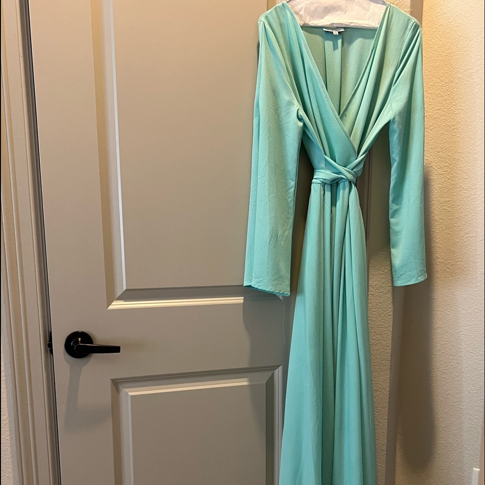 Beautiful blue long dress